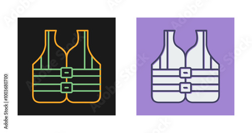 Life Jacket Vector Icon