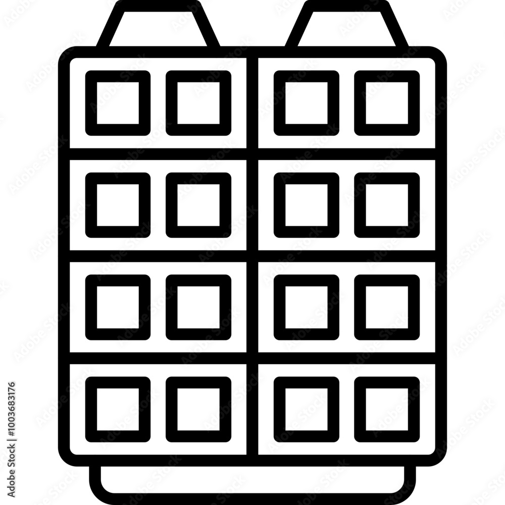 Rooftop Air Conditioner Icon Rooftop Air Conditioner Icon