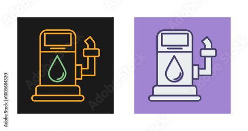 Gas Station Vector Icon