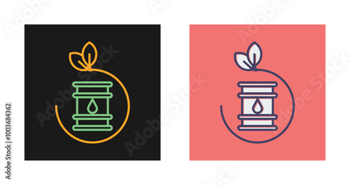 Biofuel Vector Icon