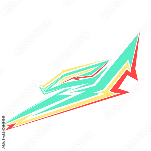  Illustration abstract racing background .Print vinyl and decal for cars. The design is modern. Racing Stripes Decal Sport. Background abstract. Decal Stripes Element
