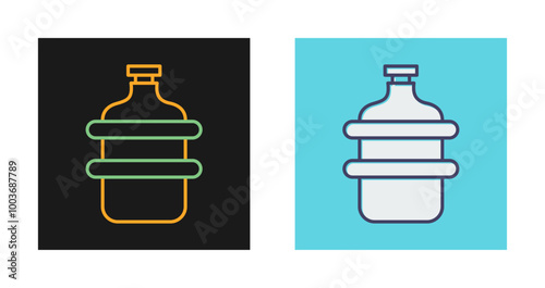 Gallon Vector Icon