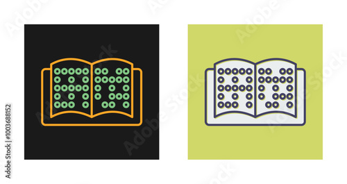 Braille Vector Icon