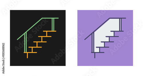 Stairs Vector Icon