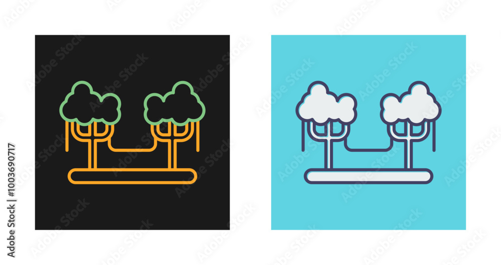 Rainforest Vector Icon Rainforest Vector Icon