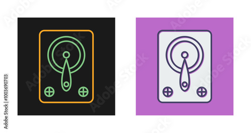 Hard Drive Vector Icon