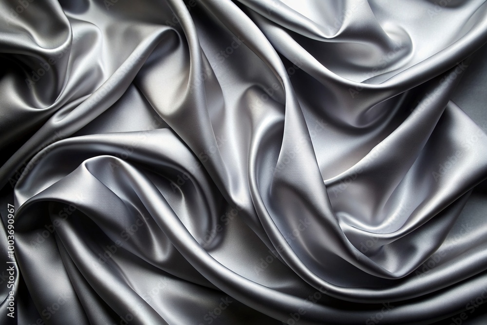 Smooth elegant silver black silk or satin texture background at eye level, elegant, silk, texture, eye level, background, silver,smooth