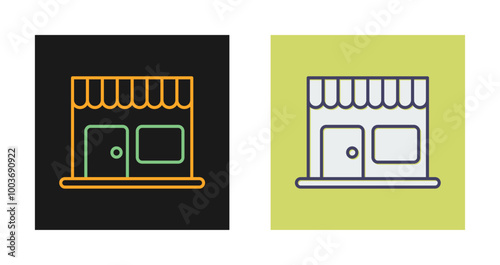 Canteen Vector Icon