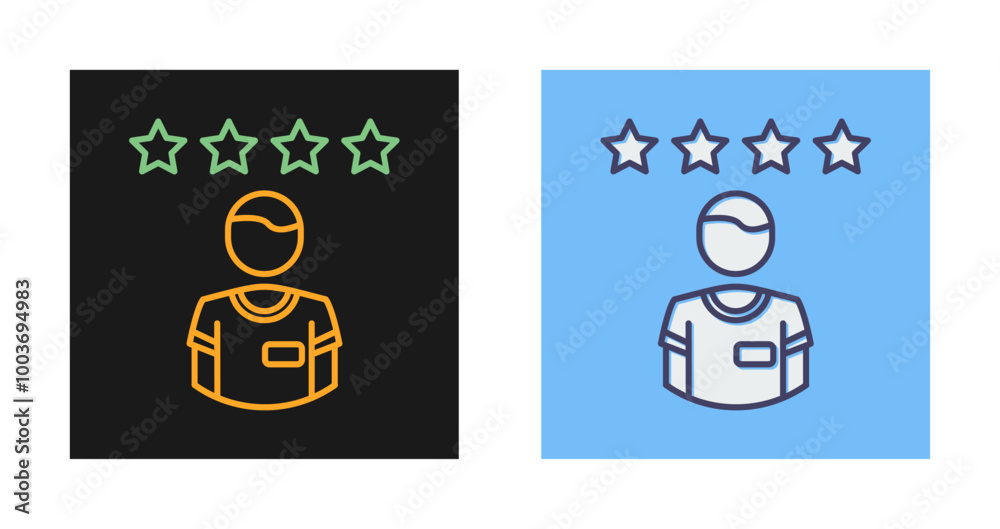 Customer Review Vector Icon Customer Review Vector Icon