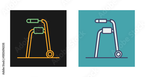 Walker Vector Icon