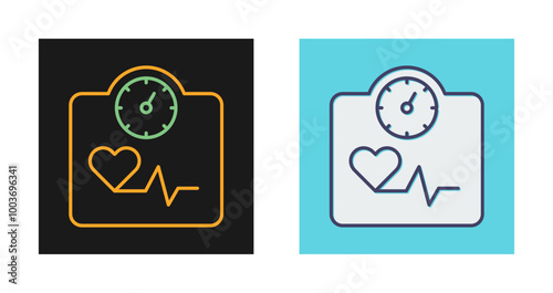 Blood Pressure Vector Icon