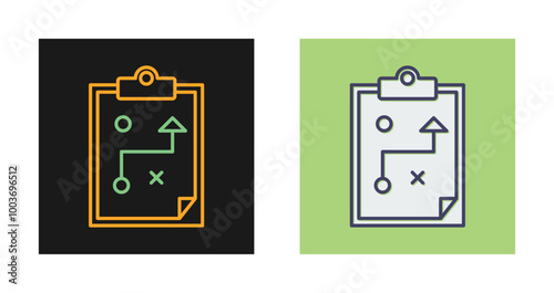 Tactics Vector Icon