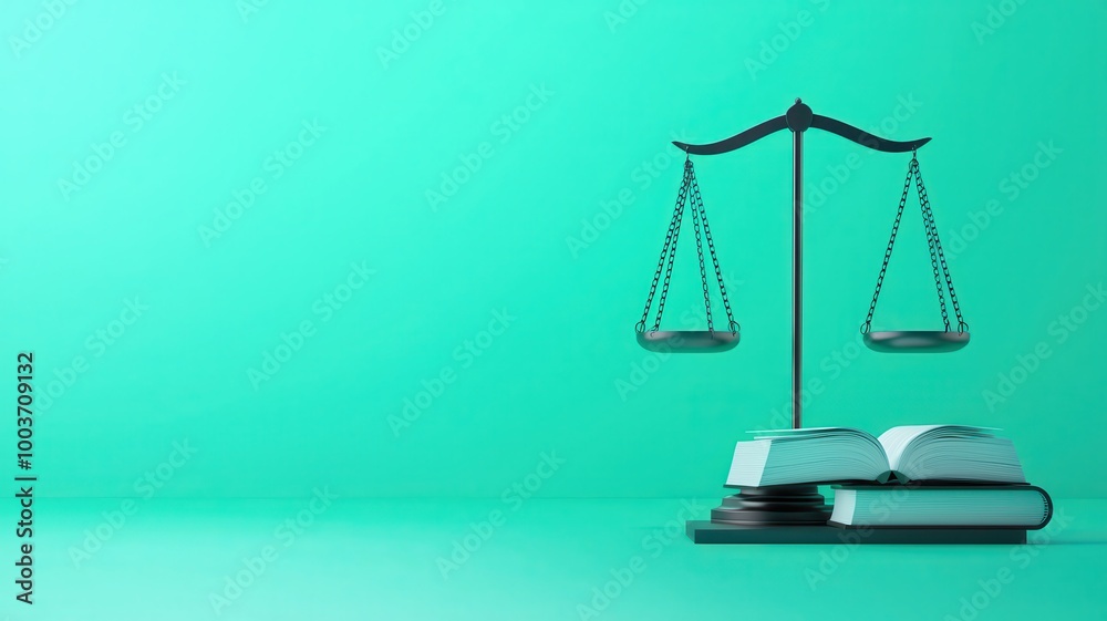 A contemporary depiction of a balance scale on a minimalist background, symbolizing justice and law. A contemporary depiction of a balance scale on a minimalist background, symbolizing justice and law.