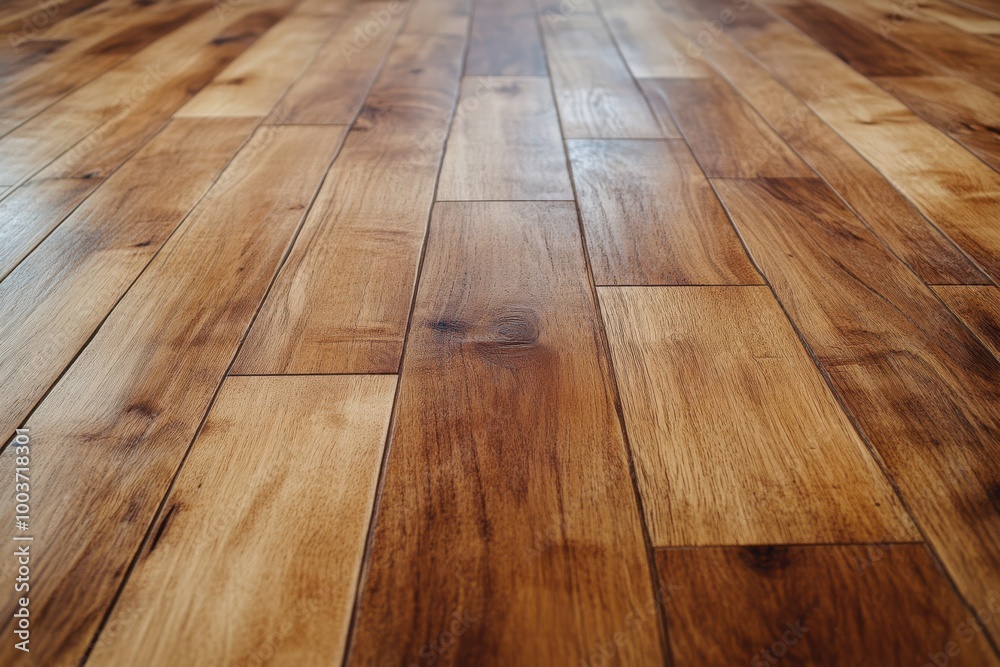 Stunning Hardwood Flooring with Rich Natural Finish for Elegant Interiors