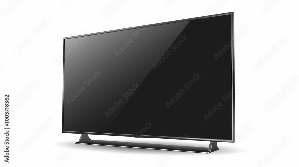 modern TV mockup with wooden frames, png file of isolated cutout object with shadow on transparent background modern TV mockup with wooden frames, png file of isolated cutout object with shadow on transparent background