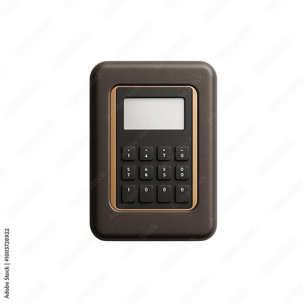 Digital safe with keypad, secure storage solution for valuables, isolated on white background. Digital safe with keypad, secure storage solution for valuables, isolated on white background.