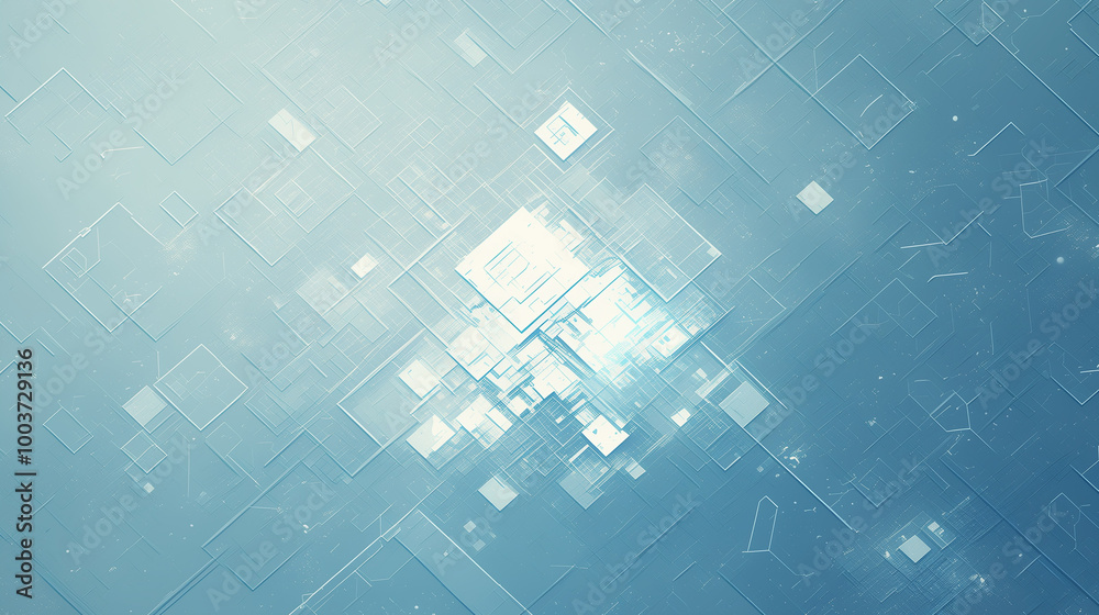 Abstract futuristic background in mint colors. Abstract microcircuits and processors. AI generative
Abstract futuristic background in mint colors. Abstract microcircuits and processors. AI generative