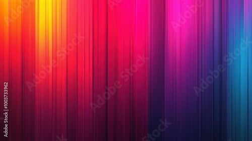 Vibrant Abstract Vertical Color Stripes Background