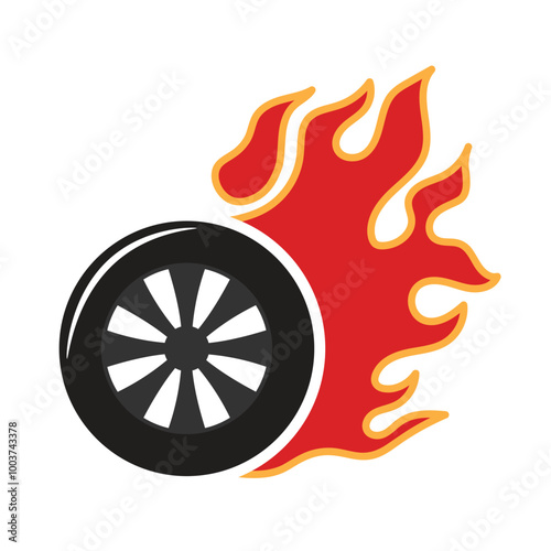 Wheel On Fire