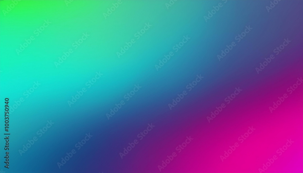 Fototapeta premium modern blue, green and magenta gradient color background