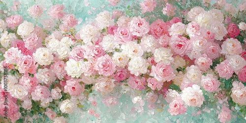 A vibrant arrangement of pi...
