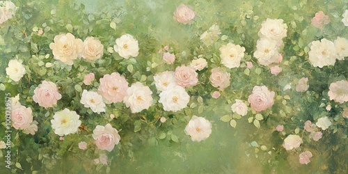 A soft, dreamy composition ...