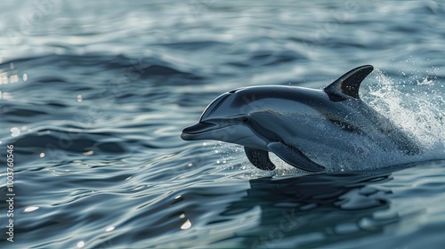 It s a picture of a dolphins I took a picture in the Bosporus Strait photo