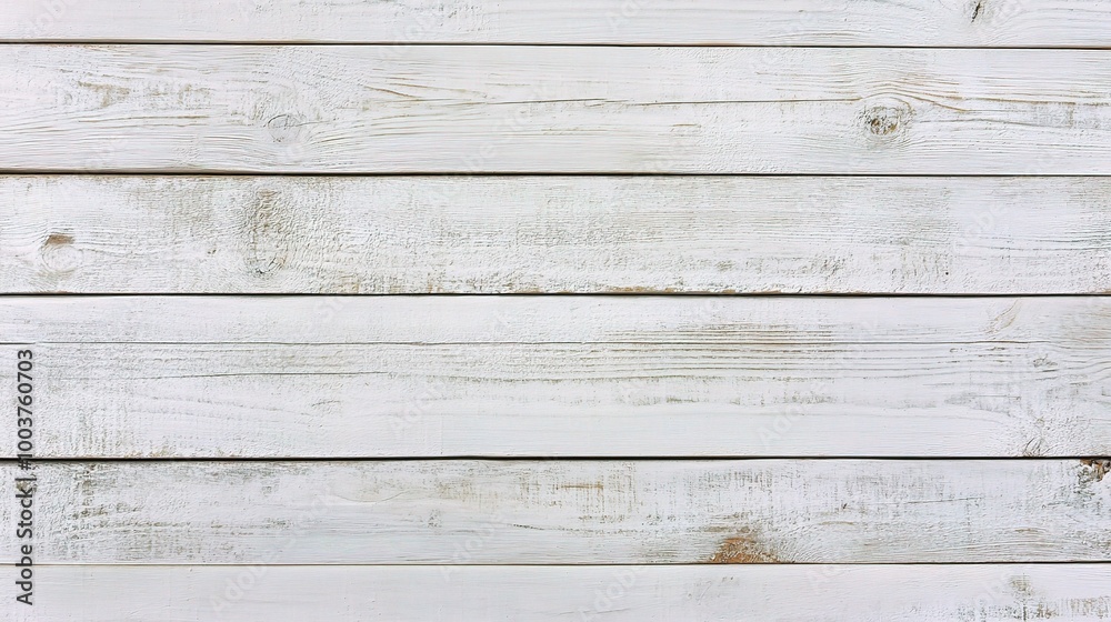 Naklejka premium White Wooden Plank Texture Background for Design