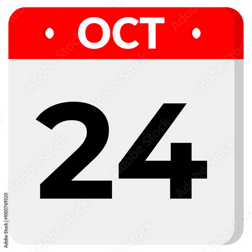 24 Oct Date With Transparent Background