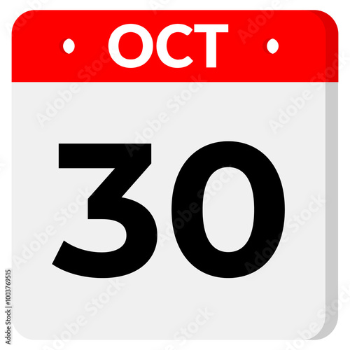 30 Oct Date With Transparent Background