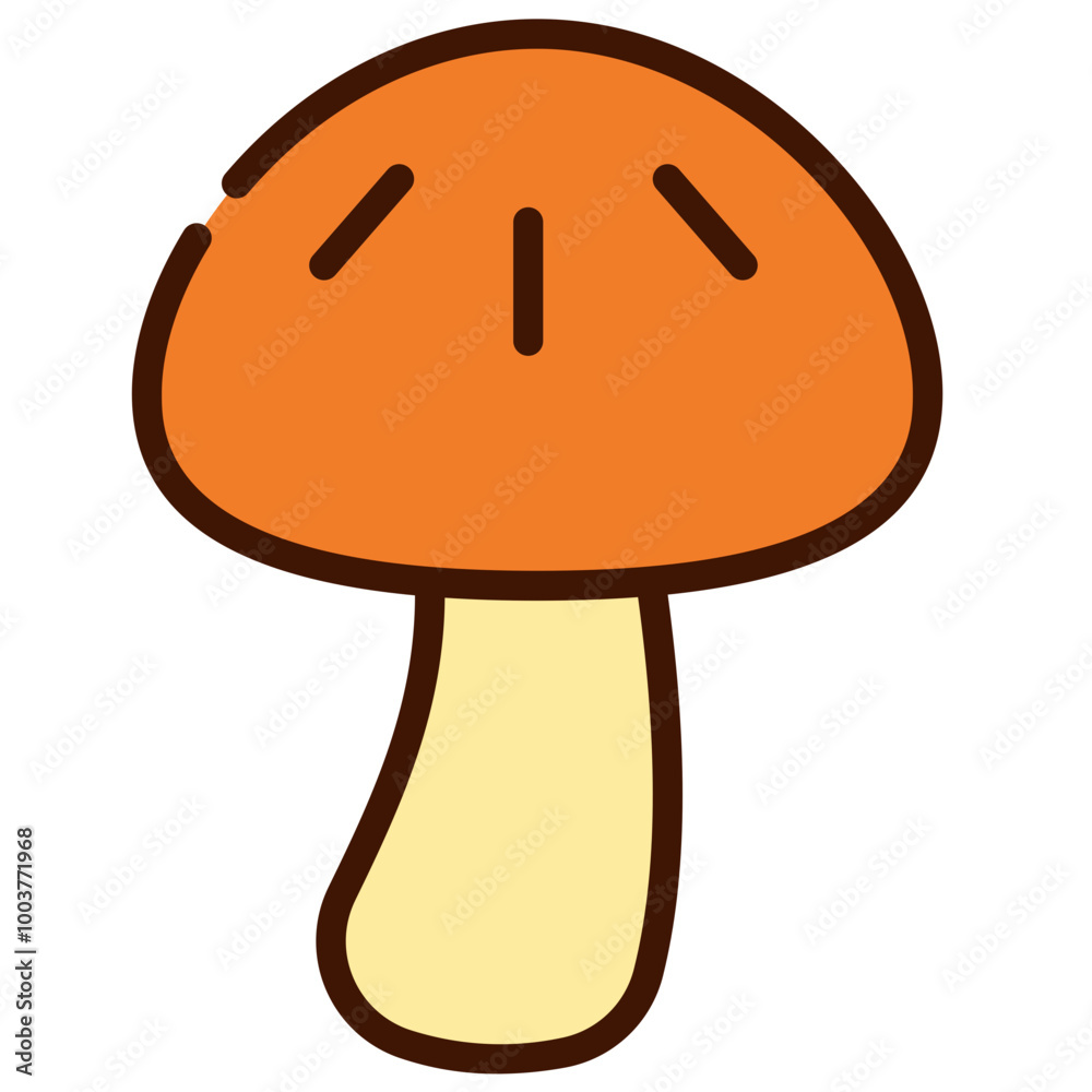 Autumn Mushroom Icon