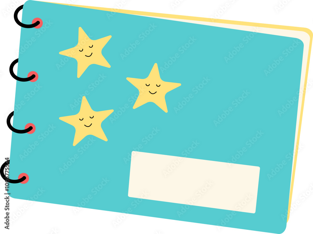 Obraz premium Retro Book Illustration