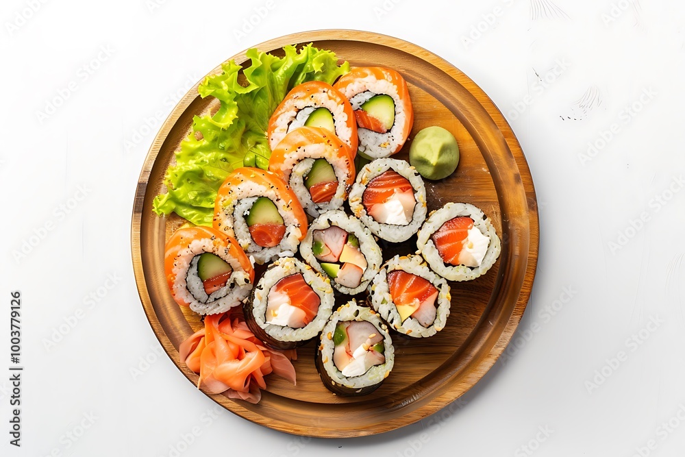 Board and plate of tasty Yuza with on white background. Board and plate of tasty Yuza with on white background.