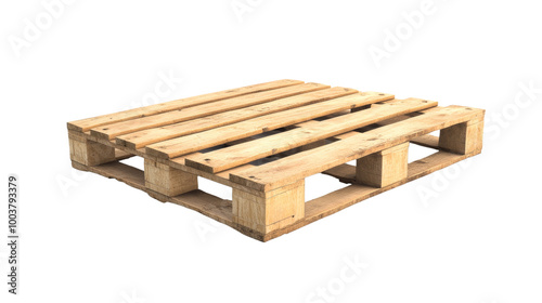 Wooden Pallet for Shipping and Storage.
