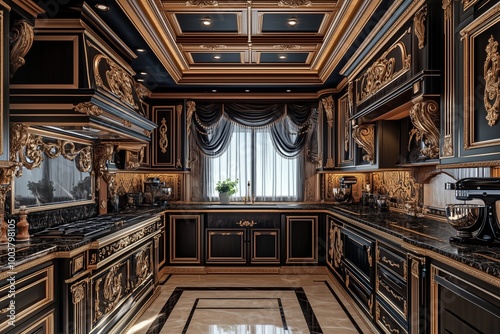 luxury kitchen interior design, victorian style interior design