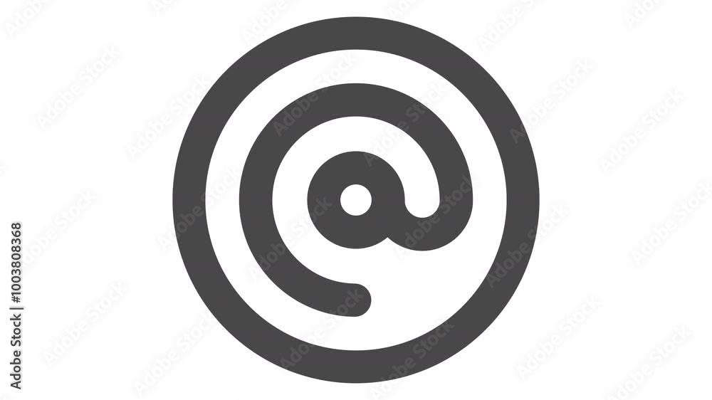 At animation for social media, presentations, videos, websites, etc. No background, Alpha channel