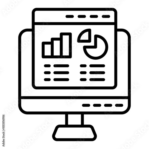 Data visualization Icon