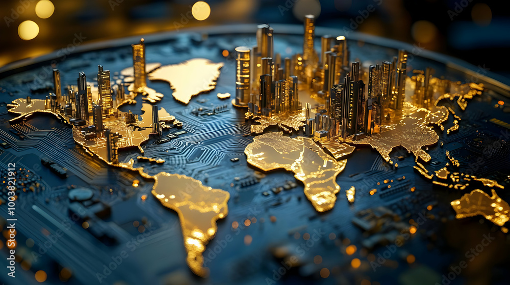 Global Cityscape: A World Built on Technology and Innovation Global Cityscape: A World Built on Technology and Innovation