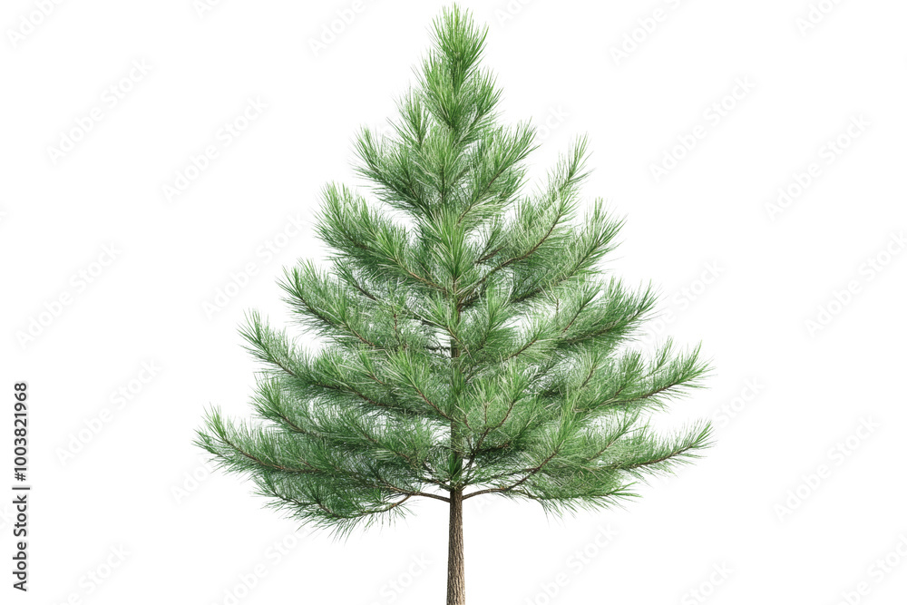 Evergreen pine tree with a conical shape ,Isolated on transparent background Evergreen pine tree with a conical shape ,Isolated on transparent background