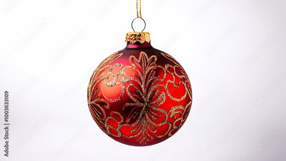 Christmas ball with colorful patterns Christmas ball with colorful patterns