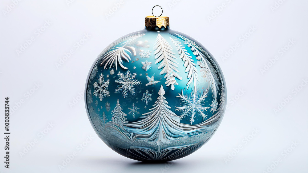 Christmas ball with colorful patterns Christmas ball with colorful patterns