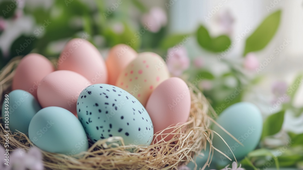 Happy Easter Day Design with Egg Hunt Party Concept. Suitable for Poster Banner Flyer and Brochure Template Happy Easter Day Design with Egg Hunt Party Concept. Suitable for Poster Banner Flyer and Brochure Template