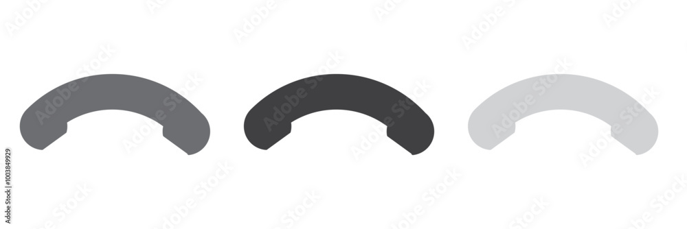 phone icon symbol, telephone icon vector, call silhouette illustration on a white background phone icon symbol, telephone icon vector, call silhouette illustration on a white background