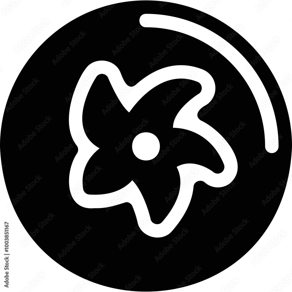 Simple vector icon tomato, top view Simple vector icon tomato, top view