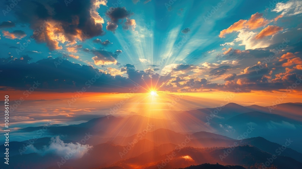 beautiful misty morning sunrise view of mountains pass of Fansipan natural road of north Vietnam. beautiful misty morning sunrise view of mountains pass of Fansipan natural road of north Vietnam.
