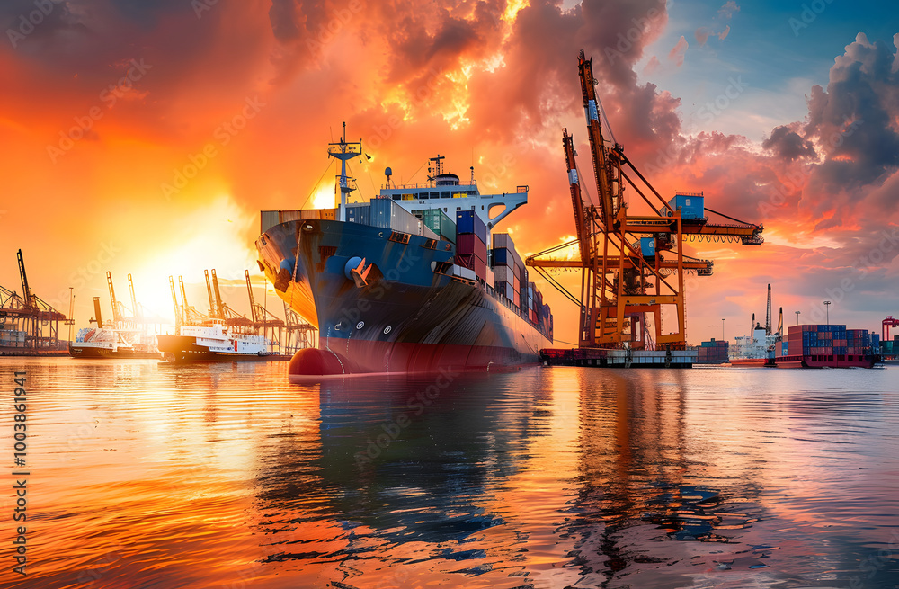 Freight transport import and export terminal Freight transport import and export terminal