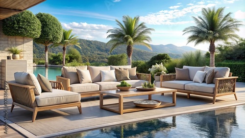 Explore premier high-end outdoor furniture brands to create stunning, elegant living spaces, merging style and comfort