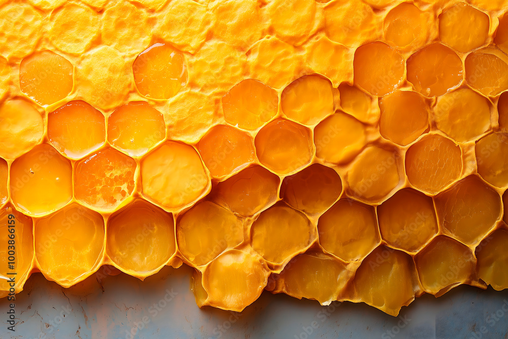 3d bright honeycomb background 3d bright honeycomb background