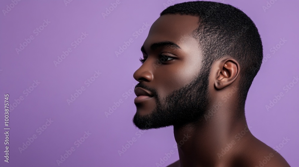 A man with a shaved head and a beard A man with a shaved head and a beard