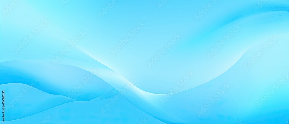 Obraz premium Abstract Blue Swirls: A Light and Airy Design